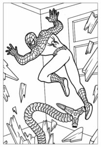 Desenho de Homem Aranha Imprimir 153