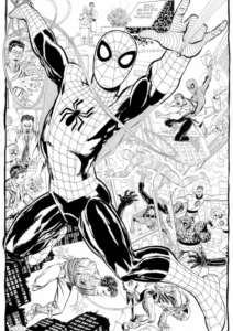 Desenho de Homem Aranha Imprimir 156