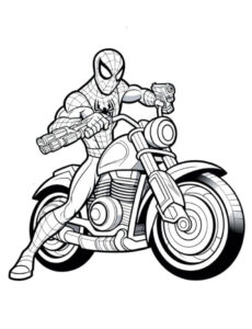Desenho de Homem Aranha Imprimir 159