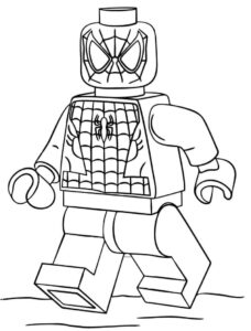 Desenho de Homem Aranha Imprimir 166