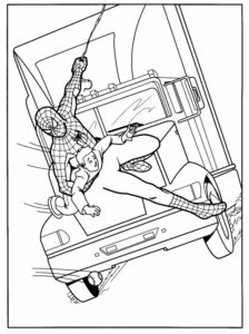 Desenho de Homem Aranha Imprimir 168