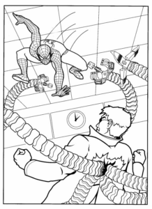 Desenho de Homem Aranha Imprimir 174