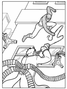 Desenho de Homem Aranha Imprimir 176