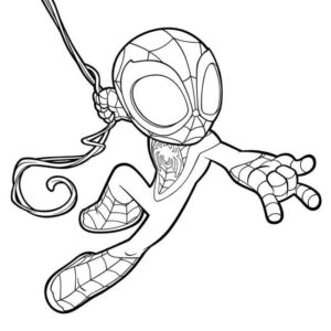 Desenho de Homem Aranha Imprimir 18