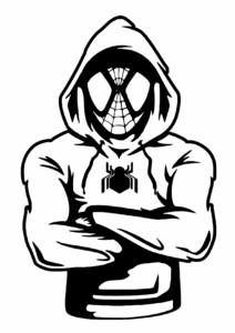 Desenho de Homem Aranha Imprimir 183