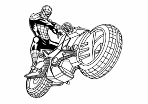 Desenho de Homem Aranha Imprimir 187
