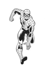 Desenho de Homem Aranha Imprimir 188