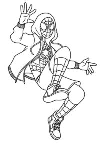 Desenho de Homem Aranha Imprimir 19
