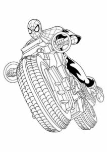 Desenho de Homem Aranha Imprimir 192