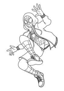 Desenho de Homem Aranha Imprimir 199
