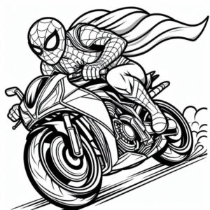 Desenho de Homem Aranha Imprimir 202
