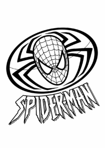 Desenho de Homem Aranha Imprimir 215