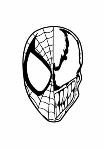 Desenho de Homem Aranha Imprimir 216 724x1024