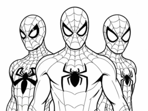 Desenho de Homem Aranha Imprimir 263