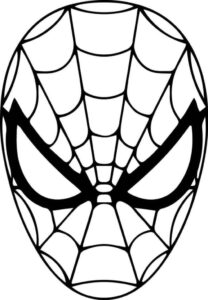 Desenho de Homem Aranha Imprimir 276 709x1024