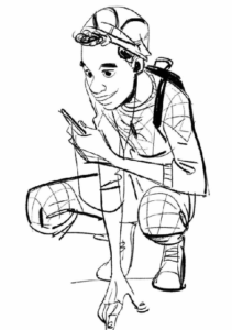 Desenho de Homem Aranha Imprimir 288