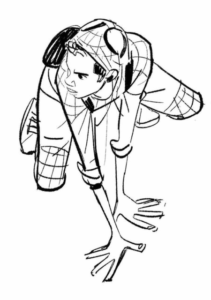 Desenho de Homem Aranha Imprimir 289