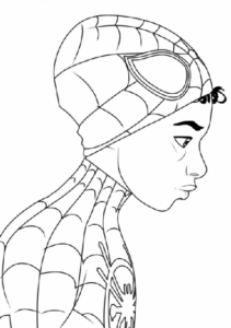 Desenho de Homem Aranha Imprimir 290