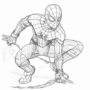 Desenho de Homem Aranha Imprimir 30