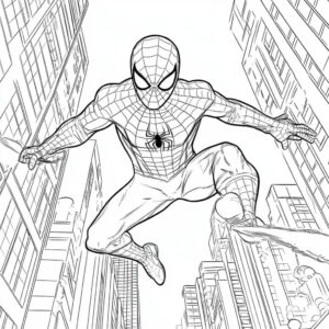 Desenho de Homem Aranha Imprimir 40