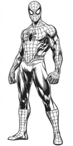 Desenho de Homem Aranha Imprimir 42