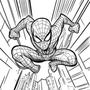 Desenho de Homem Aranha Imprimir 50