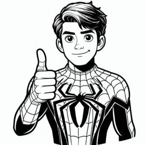 Desenho de Homem Aranha Imprimir 58
