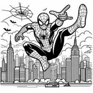 Desenho de Homem Aranha Imprimir 60