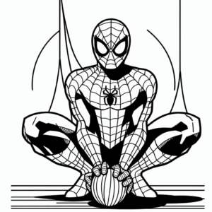 Desenho de Homem Aranha Imprimir 62