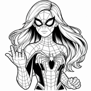 Desenho de Homem Aranha Imprimir 65