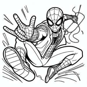 Desenho de Homem Aranha Imprimir 68