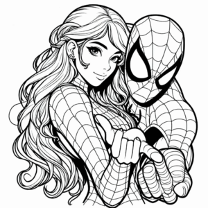 Desenho de Homem Aranha Imprimir 69