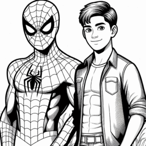 Desenho de Homem Aranha Imprimir 70