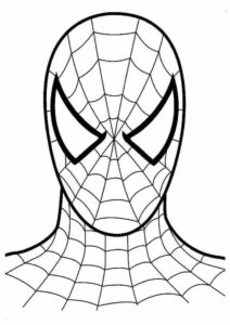 Desenho de Homem Aranha Imprimir 81