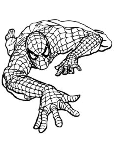Desenho de Homem Aranha Imprimir 82