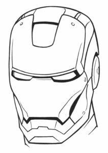 Desenho de Homem De Ferro Colorir Imprimir 69
