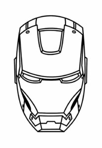 Desenho de Homem De Ferro Colorir Imprimir 74