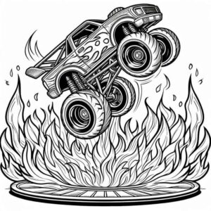 Desenho de Hot Wheels Desenho Colorir Imprimir 32