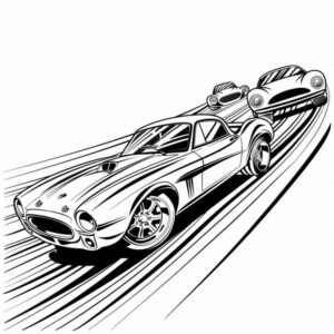 Desenho de Hot Wheels Desenho Colorir Imprimir 41