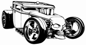 Desenho de Hot Wheels Desenho Colorir Imprimir 52