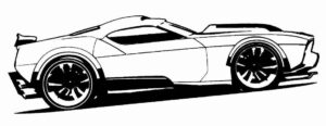 Desenho de Hot Wheels Desenho Colorir Imprimir 59