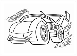 Desenho de Hot Wheels Desenho Colorir Imprimir 70