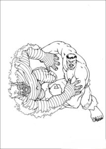 Desenho de Hulk Desenho Colorir Imprimir 121