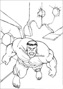 Desenho de Hulk Desenho Colorir Imprimir 125