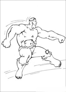 Desenho de Hulk Desenho Colorir Imprimir 128