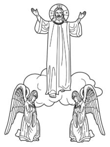 Desenho de Jesus Desenho Colorir Imprimir 002