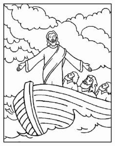 Desenho de Jesus Desenho Colorir Imprimir 011