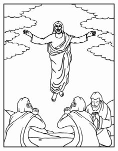 Desenho de Jesus Desenho Colorir Imprimir 013