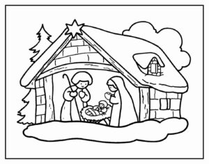 Desenho de Jesus Desenho Colorir Imprimir 029