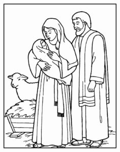 Desenho de Jesus Desenho Colorir Imprimir 030
